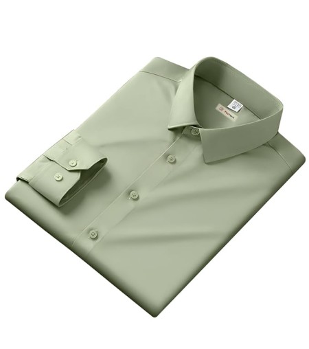Shirts for Men - Regular Fit, Full Sleeve, Formal Shirts for Men GREY