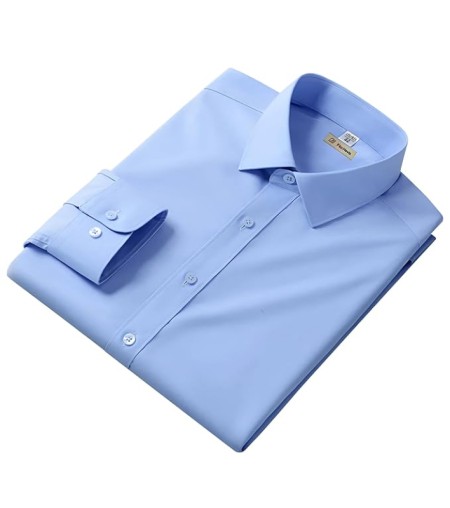Men's Regular Fit Formal Shirt SKY BLUE