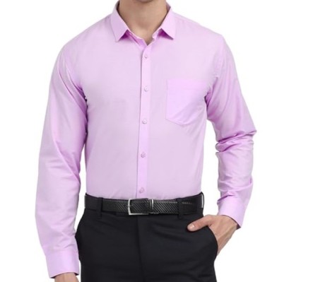Shirt for Men,Wrinkle Free Mens Shirts, Cotton Formal Shirts, Regular Fit Stylish Mens Shirt, Plain Formal Shirts for Men