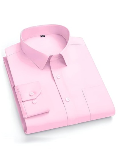 MEN'S FORMAL OFFICIAL SHIRT PINK